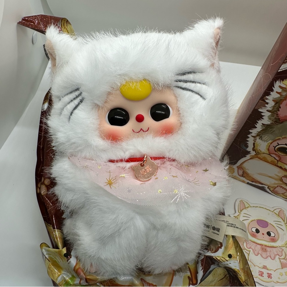 New Baby Three Whose Cat Is This White Cat